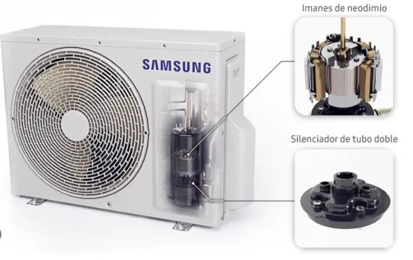 Split pared ECO inverter Samsung 24 000 BTU - Image 2